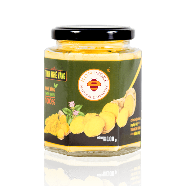 Tinh nghệ vàng Honimore nguyên chất hũ 100g