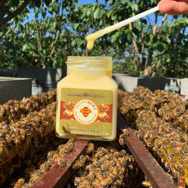 Sữa ong chúa tươi nguyên chất Honimore chống lão hóa 300g