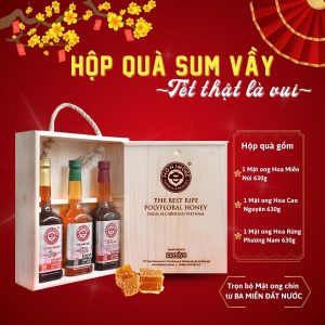 Hộp quà Tết Sum Vầy, Mật ong chín 3 Miền